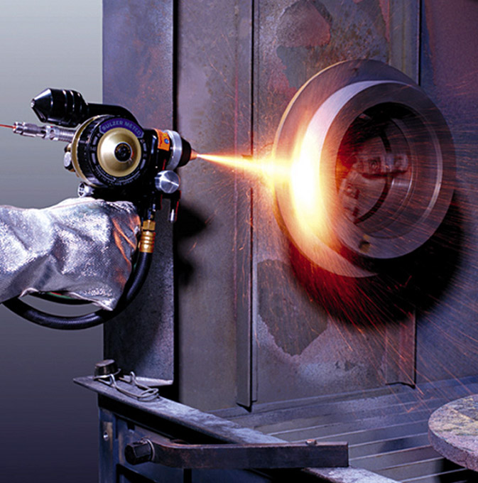 Recubrimiento de pulverización por plasma