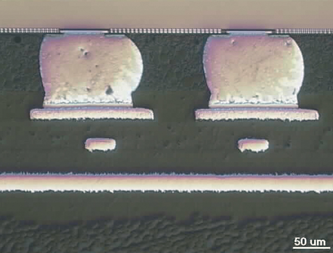Metallographic preparation fo microelectronics