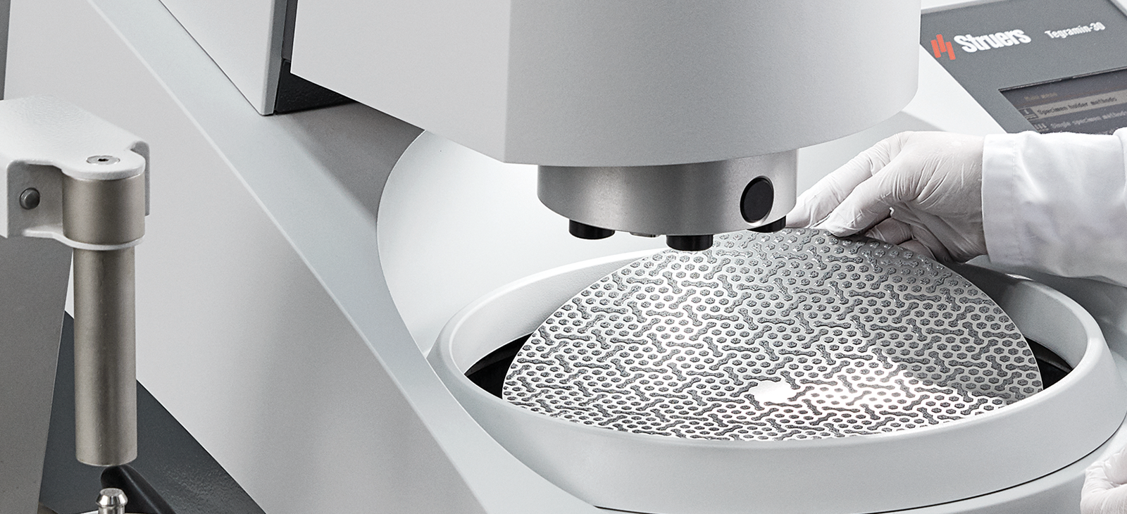 Metallographic grinding and polishing equipment, accessories, and