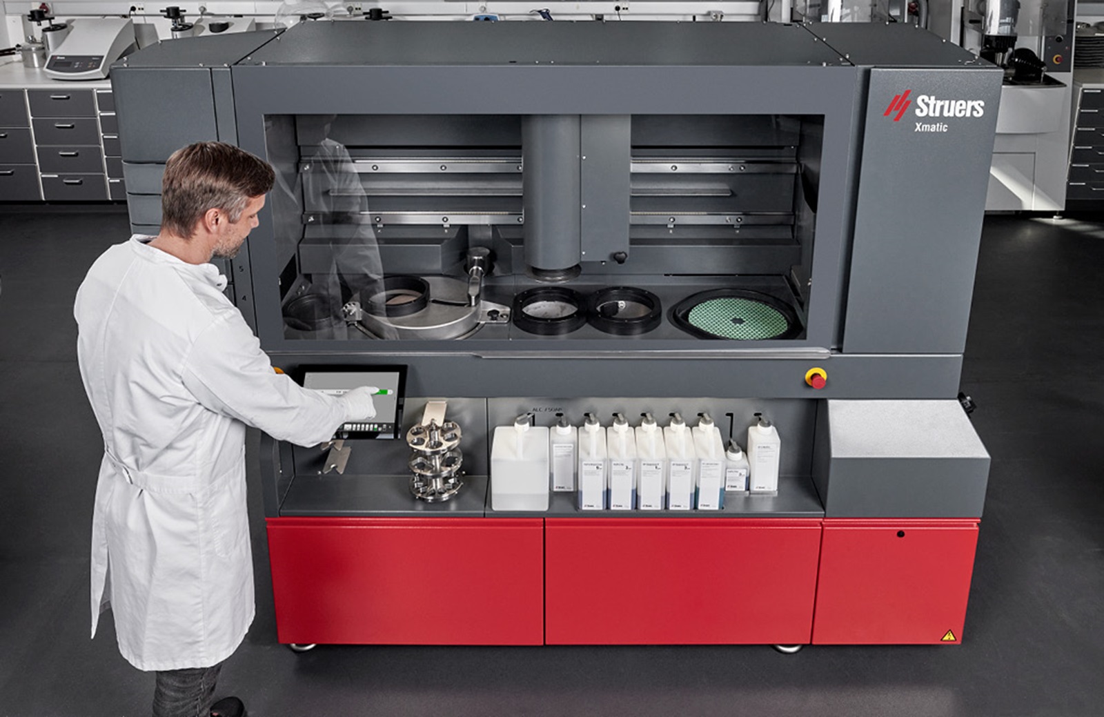 Xmatic fully automated grinding and polishing solution