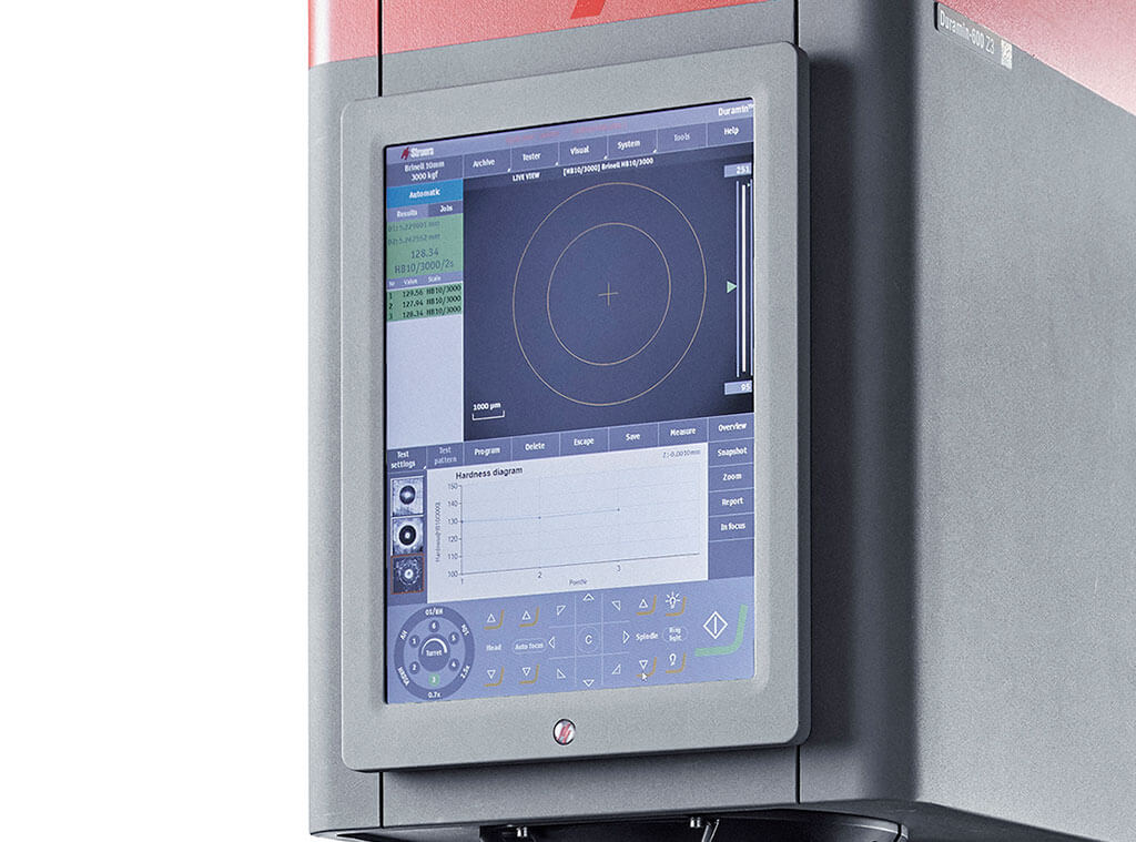 Duramin-600 robust universal hardness tester | Struers.com