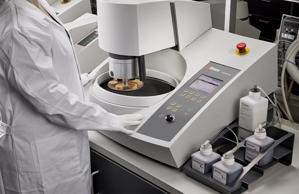 Tegramin powerful preparation system for high-quality specimen preparation
