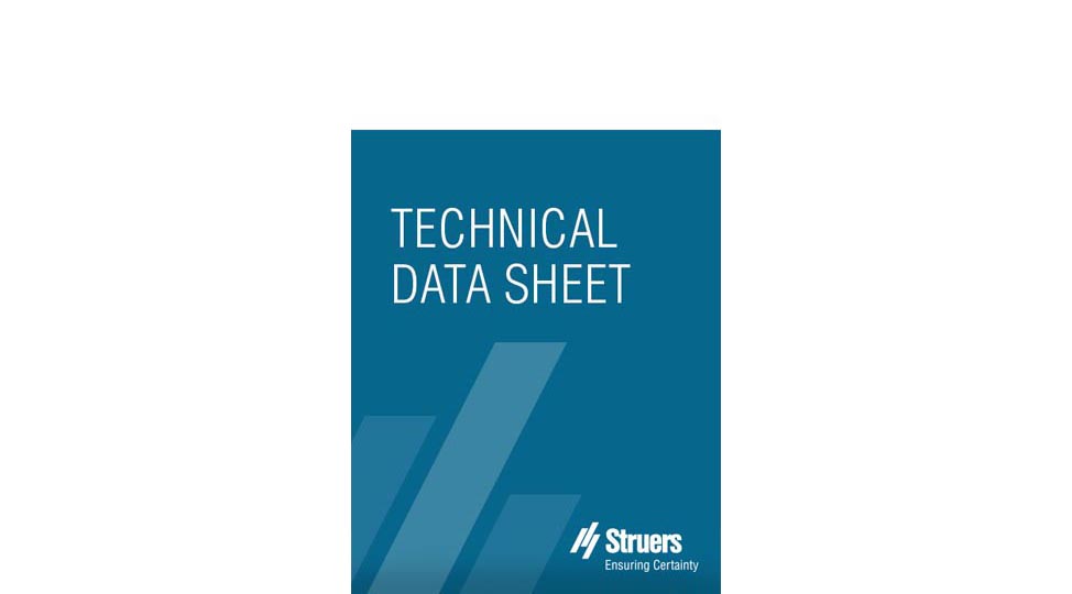 Hoja de datos técnicos